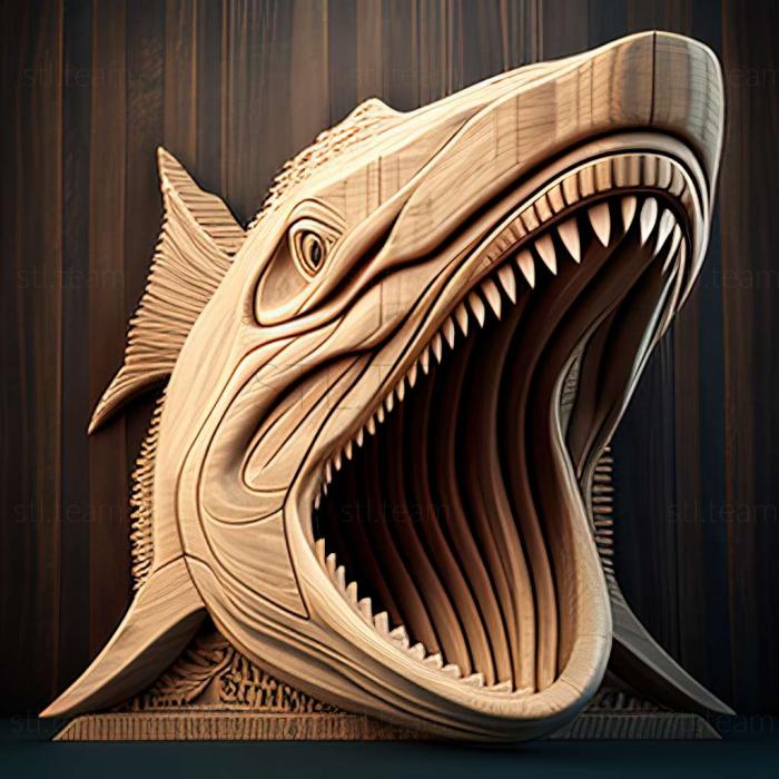 3D модель Megalodontesidae (STL)